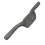 (6", Galvanised) Black or Galvanised Cleat Hook 3" - 6" X2 10