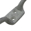 (6", Galvanised) Black or Galvanised Cleat Hook 3" - 6" X2 9
