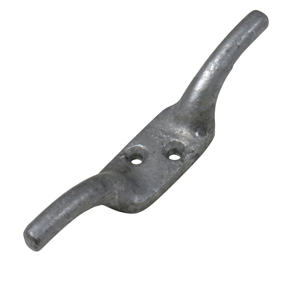 (5", Galvanised) Black Or Galvanised Cleat Hook 3" - 6" X2 600988553538