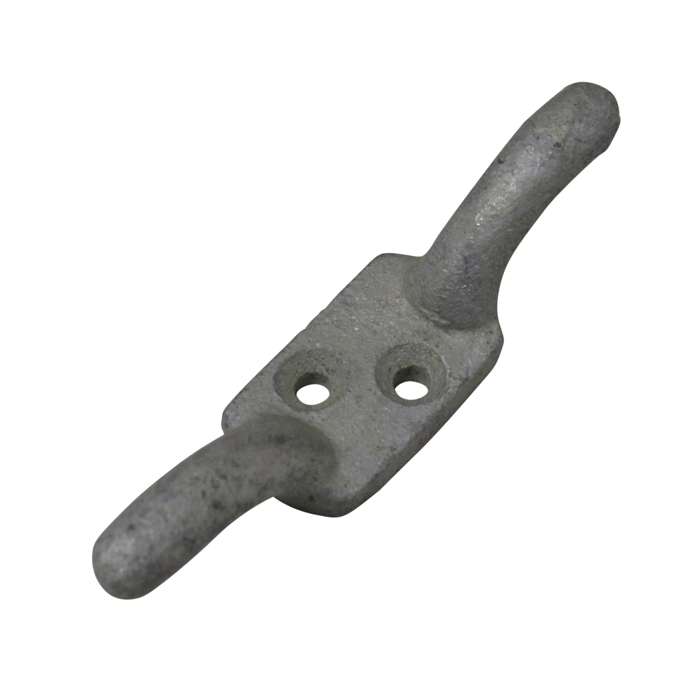 (3", Galvanised) Black Or Galvanised Cleat Hook 3" - 6" X2 600988553514