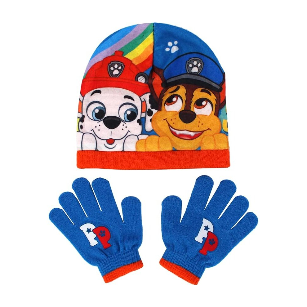 Hunter Price Paw Patrol Boys Hat & Gloves Winter Set Age 2-6 Years Chase Marshall Beanie Not,Specified