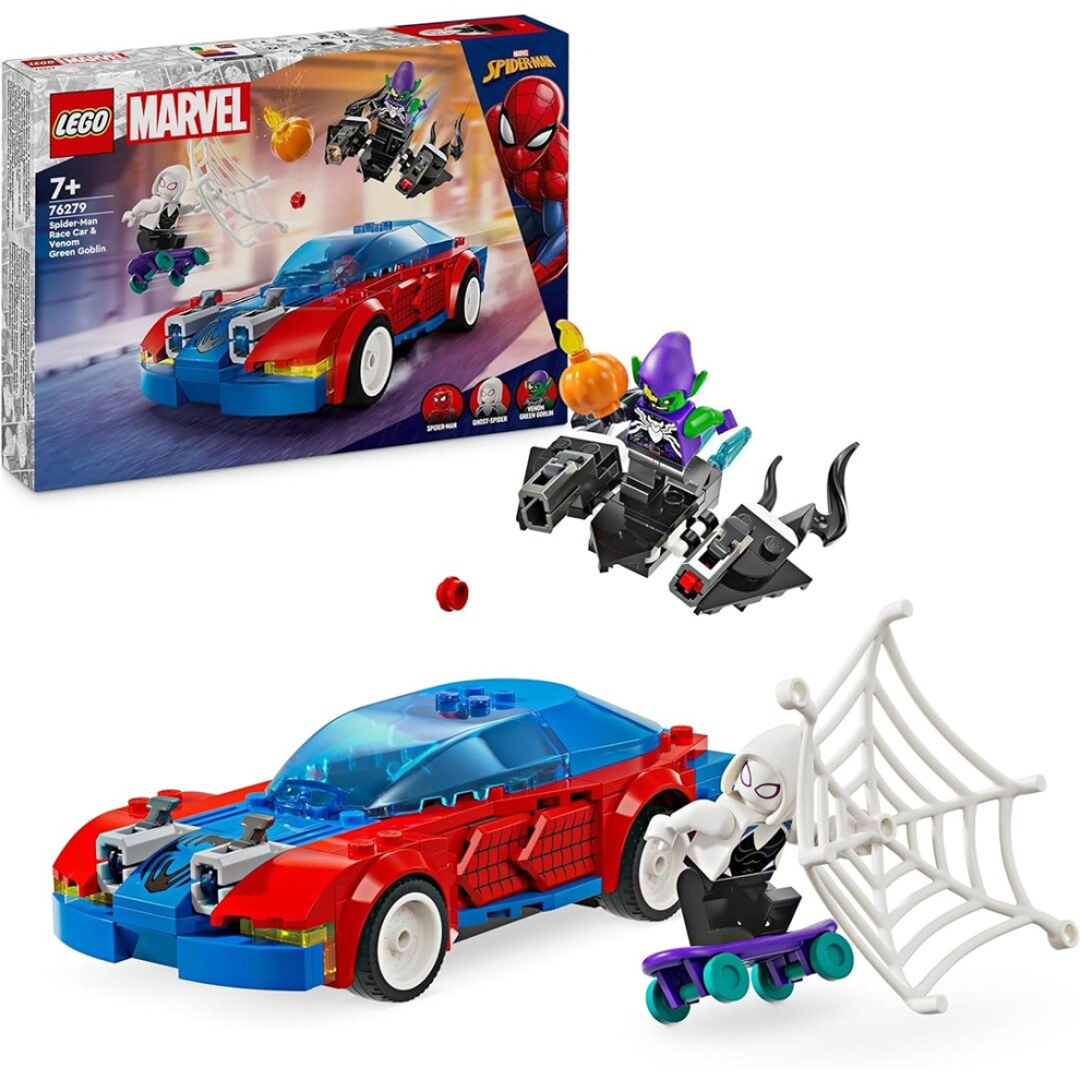 LEGO 76279 Marvel Spider-Man Race Car & Venom Green Goblin