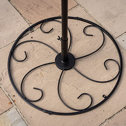 Gardman A04212 Universal Feeding Station Stand, Black 2