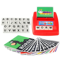 Toys for Children Alphabet Letters Figure Spelling Games Cards
