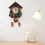 Cuckoo Clock Tree House Quartz Wall Clock Vintage Decoration for Home 5