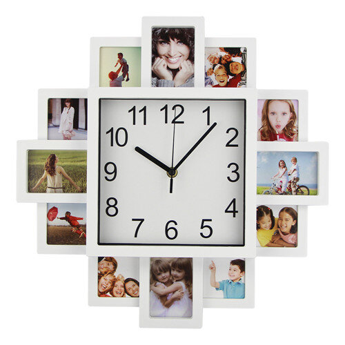 DIY Frame Clock Photo Frame Wall Clock
