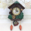 Cuckoo Clock Tree House Quartz Wall Clock Vintage Decoration for Home 2