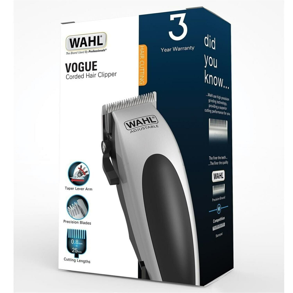 Wahl Mens Vogue Corded Hair Clipper Trimmer Grooming Set ( 79305-017)