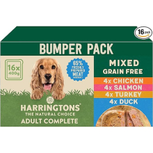 Harringtons Wet Mixed Bumper Pack 16x400g