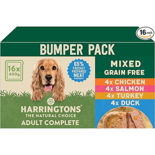 Harringtons Harringtons Wet Mixed Bumper Pack 16x400g