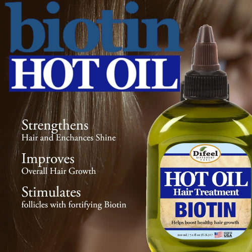 DIFEEL: HOT OIL TREATMENT - BIOTIN 7.1OZ 2