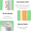 Portable 500ml Drinking Blender For Shakes Fruit 7