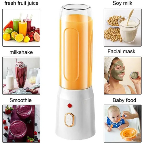 Portable 500ml Drinking Blender For Shakes Fruit 2