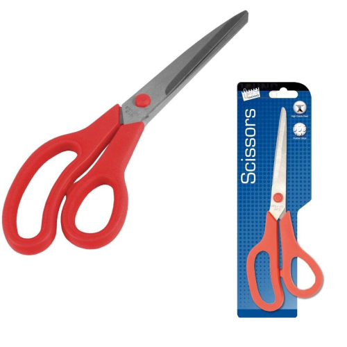 Large Soft Grip Multi Purpose Scissors Kitchen Home Office Art Craft 8.5 inch UK 2