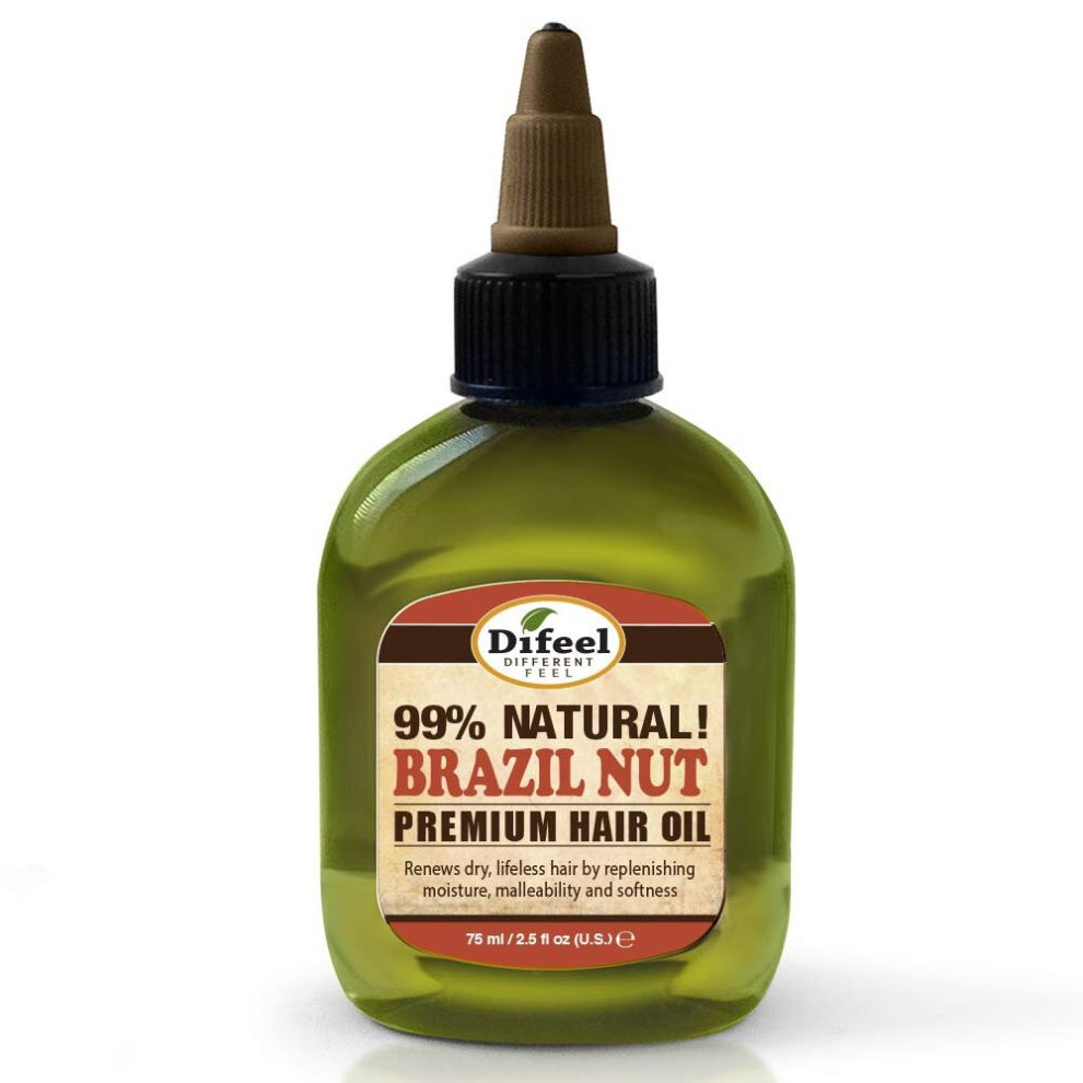 Difeel Difeel: Premium Hair Oil - Brazilian Nut Oil 75Ml