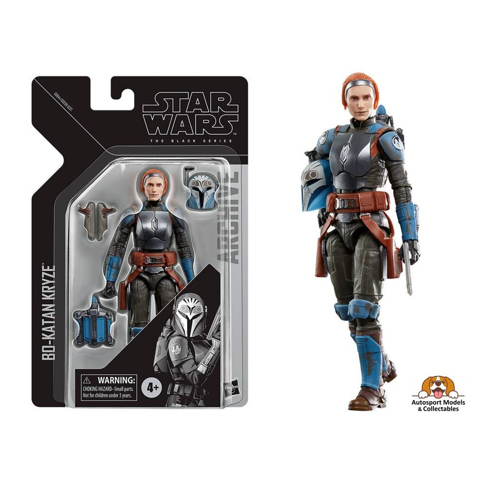 Hasbro Star Wars : The Mandalorian Bo-Katan Kryze 15Cm [6"] Action Figure Black
