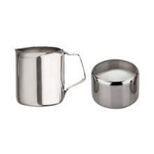 Milk Creamer Jug & Sugar Bowl Set Stainless Steel Cream Jug Sugar Pot