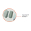Alpina Dish Washing Up Brush Sponge With Liquid Soap Dispenser Scrubber Pad 7