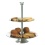 Cake Stand 2 Tier Layer Stainless Steel Round Serving Display Platter 9