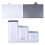 Alpina Kitchen Cutlery Organiser 3 Pcs Caddy Storage Utensil Holder Board 3