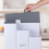Alpina Kitchen Cutlery Organiser 3 Pcs Caddy Storage Utensil Holder Board 9