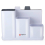 Alpina Kitchen Cutlery Organiser 3 Pcs Caddy Storage Utensil Holder Board 4