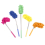 (Yellow) Telescopic Extendable Duster Microfibre Cleaning 2