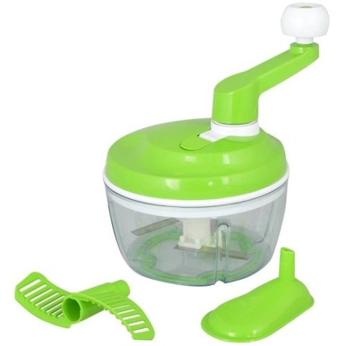 (Green) Chop & Churn Vegetable Fruit salad Chopper Onion 1