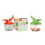 (Green) Chop & Churn Vegetable Fruit salad Chopper Onion 4