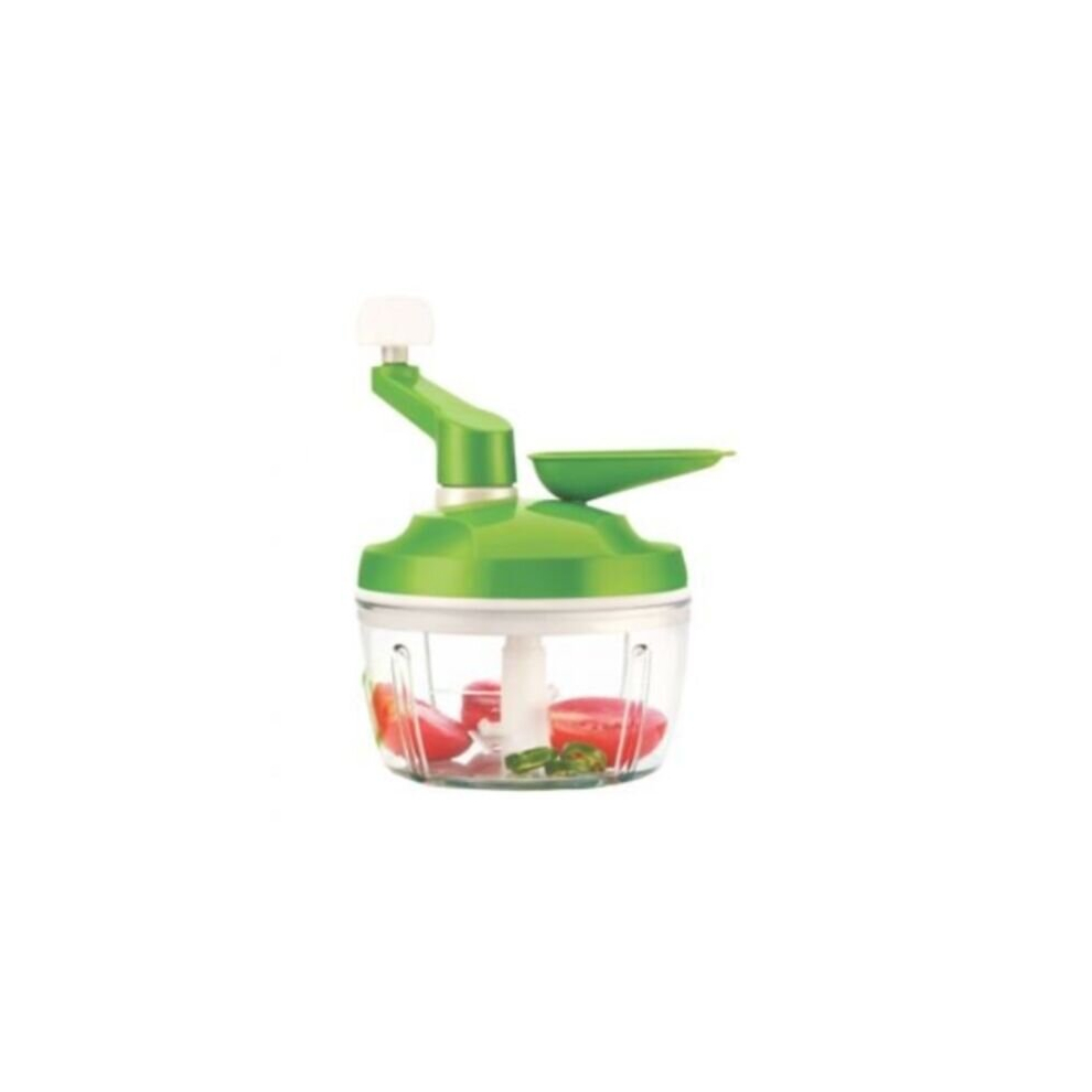 (Green) Chop & Churn Vegetable Fruit salad Chopper Onion