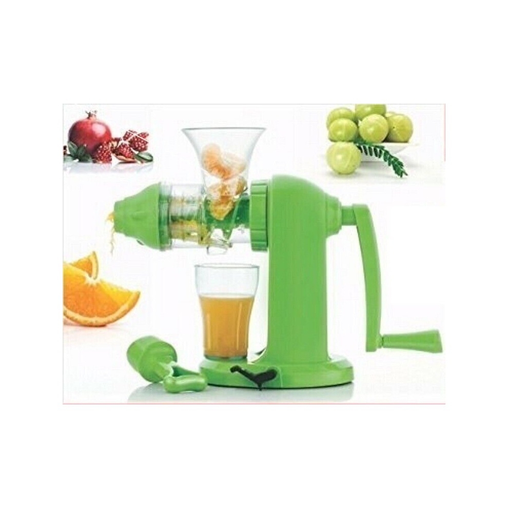 Manual Juicer Squeeze Extractor Fruit Orange Grass Veg Wheatgrass