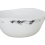 White Cereal Bowls Set 6 Breakfast Oatmeal Soup Dessert Pasta Square 7
