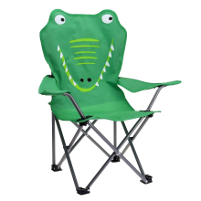 (Crocodile) Kids Folding Chair Children Foldable Picnic Camping Garden Fishing Chair Bag