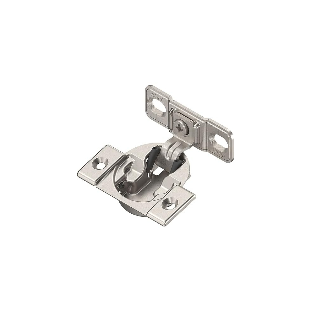 Blum 33B355AF22 Compact Face Fix Hinge 107 degree with Spring and Mounting Plate