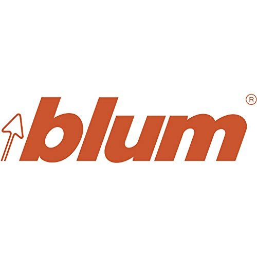 Blum 33B355AF22 Compact Face Fix Hinge 107 degree with Spring and Mounting Plate 2