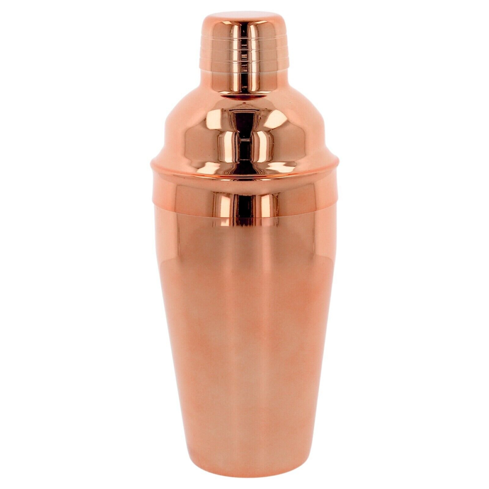 (Copper) Cocktail Shaker with Built in Strainer Cocktail
