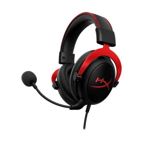 HyperX Cloud II Gaming Headset 7.1 Virtual Surround Sound - DTS Headphone:X Spatial Audio - Red/Black