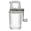(Clear white) Portable Stainless Steel Manual Ice Crusher 1