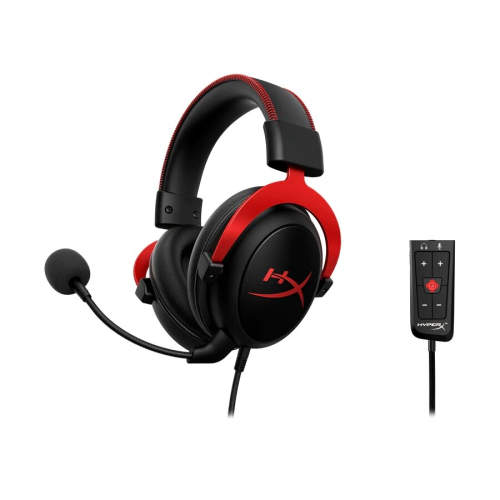 HyperX HyperX Cloud II Gaming Headset 7.1 Virtual Surround Sound - DTS Headphone:X Spatial Audio - Red/Black 1
