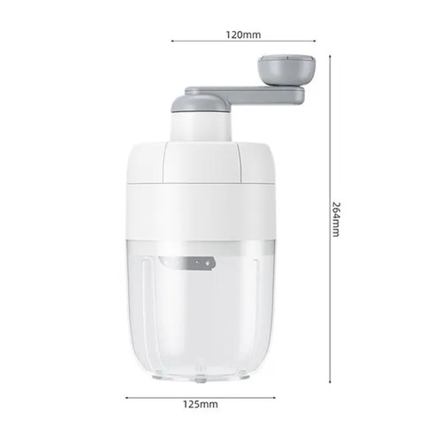 Manual Ice Crusher Household Mini Ice Maker Slush Machine Ice Breaking 2