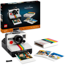 LEGO 21345 Ideas Polaroid OneStep SX-70 Camera, Bouwset voor Volwassenen met Stickers