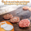 Round Shape Hamburger Press Hamburger Meat Beef Grill Burger Press 3