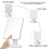 White 16 LED Touch Vanity Mirror Cosmetic light 180° Rotation Tray 6