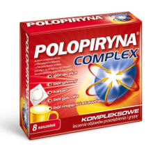 Polopiryna Complex 12 sachets, cold and flu