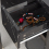 (Black Marble) Dressing Table with Flip Up Mirror and Stool, Vanity Makeup Table Drawers Storage Unit Cosmetic Bedroo 8