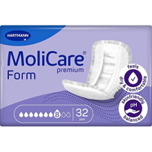 Premium Form, to be Used with MoliCare Fixpants, 8 Drops, Pack of 32