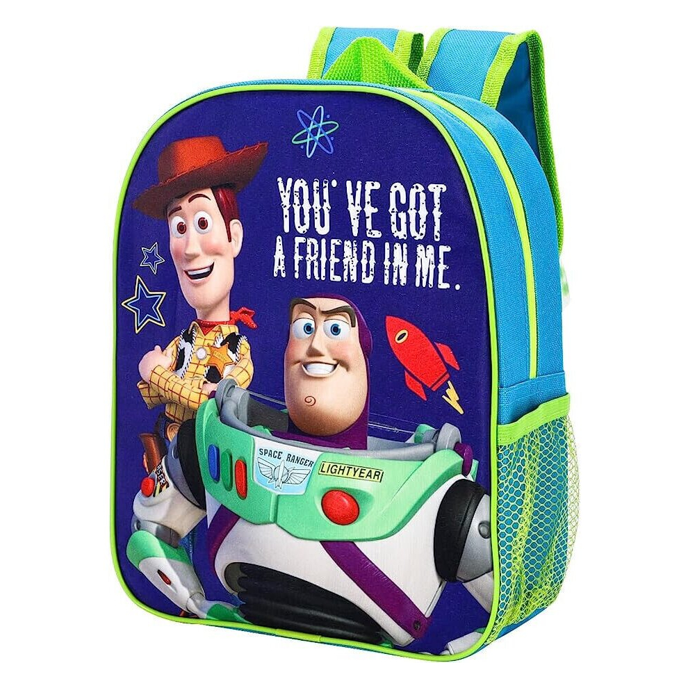 (Toy Storey Got A Friend) Boys Girls Kids Backpack Official Character Rucksack Junior Toddlers School Bag