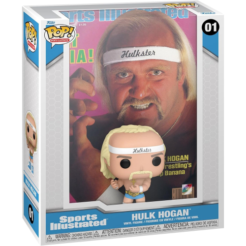 WWE Hulk Hogan POP! Cover Figure - No. 01