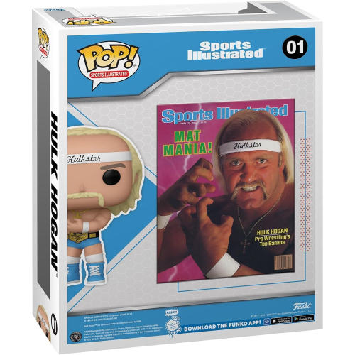 WWE Hulk Hogan POP! Cover Figure - No. 01 2