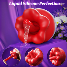 G Spot Vibrator for Women , Sex Toys with Flower-Shaped Waterproof